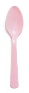 New Baby Pink Party Plastic Spoons
