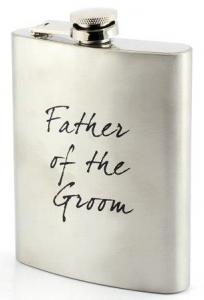 Hip Flask Father of the Groom - fickplunta till brudgummens far