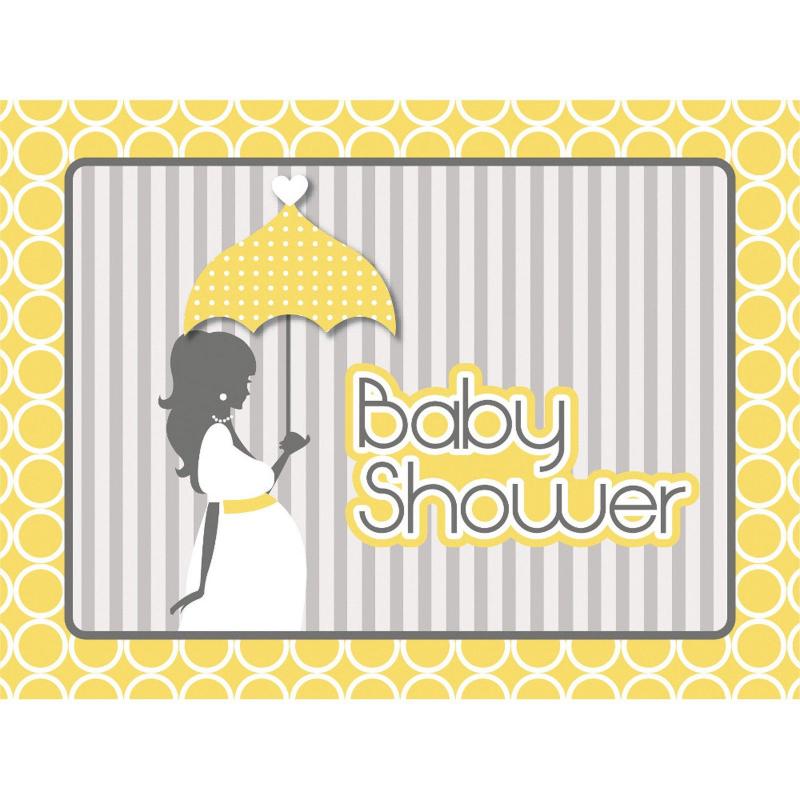 Modern Mommy Baby Shower Invitations