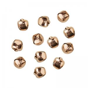 Rose Gold Bell Confetti Decorations - Metallic Star