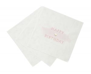 We Heart Pink Napkins