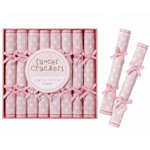 Pink And Mix Saucer Crackers