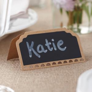 Place Cards Chalkboard Kraft - Vintage Affair