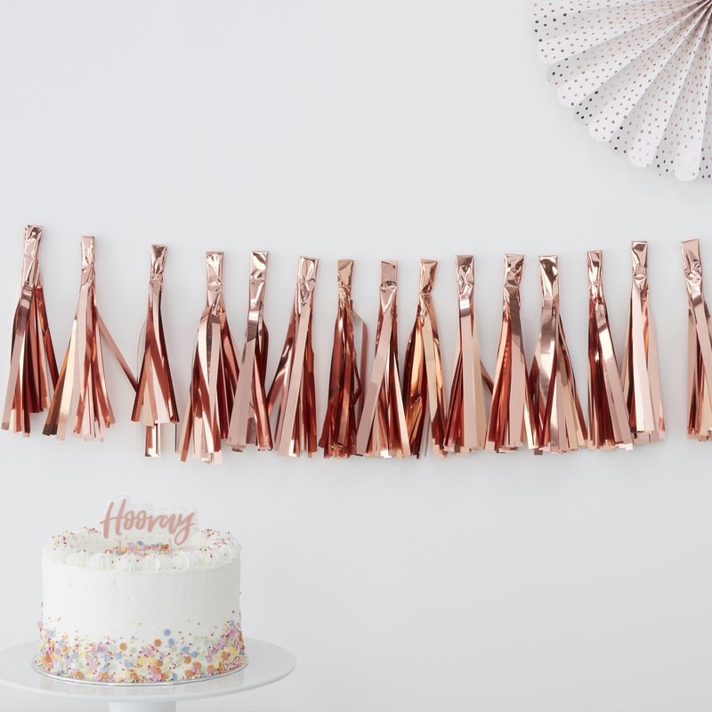 Rose Gold Tassel Garland - Pick & Mix