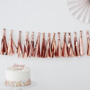 Rose Gold Tassel Garland - Pick & Mix