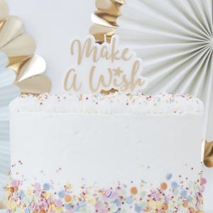 Gold Make A Wish Candle - Pick & Mix Pastel