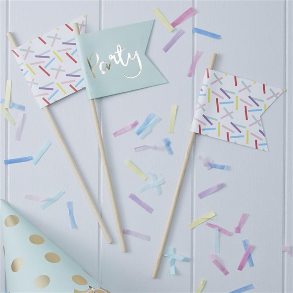 Sprinkle Party Flags - Pick & Mix