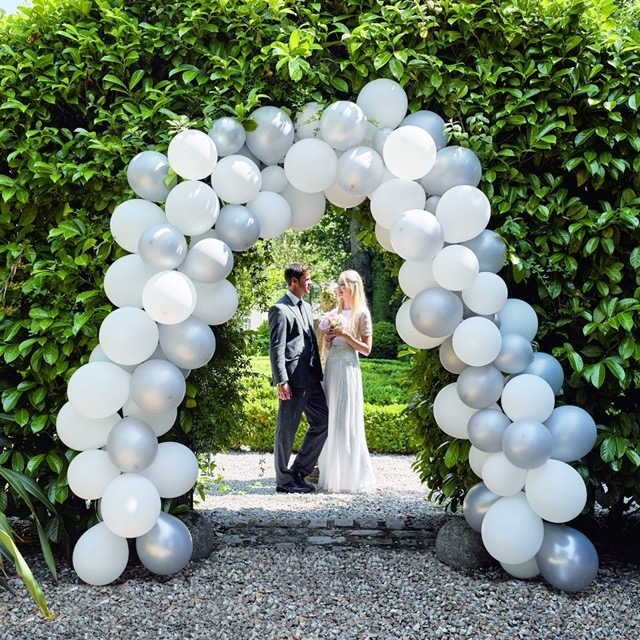 Modern Romance Balloon Arch