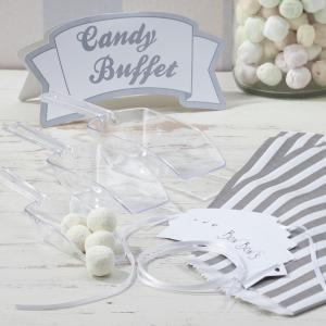 Silver Candy Bar Kit - Vintage Lace