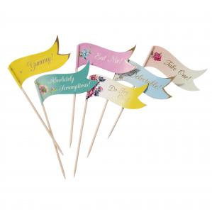 Truly Scrumptious Canape Flags