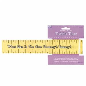 Mommy to Be Tummy Tape - Baby Shower Game