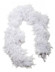 White Feather Boa 183 cm - Feather Romance