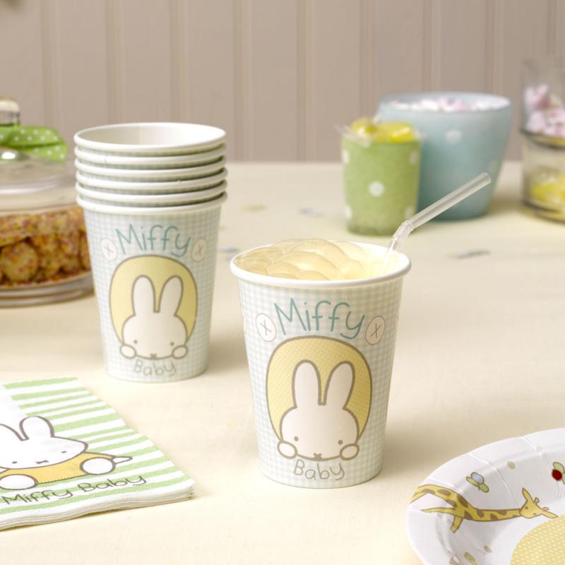 Baby Miffy - Paper Cups