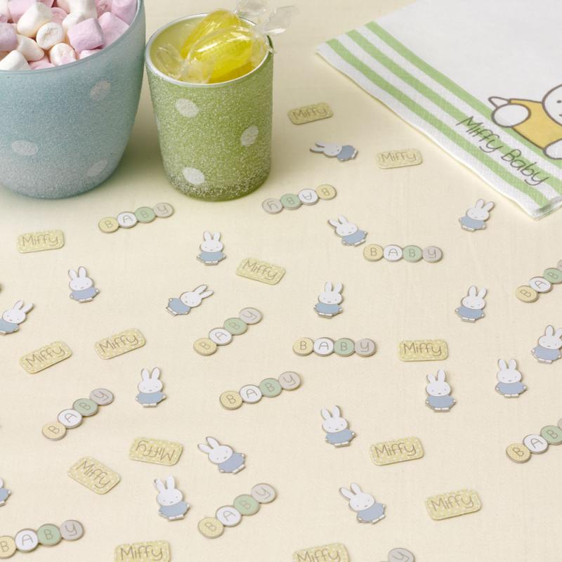 Baby Miffy - Table Confetti