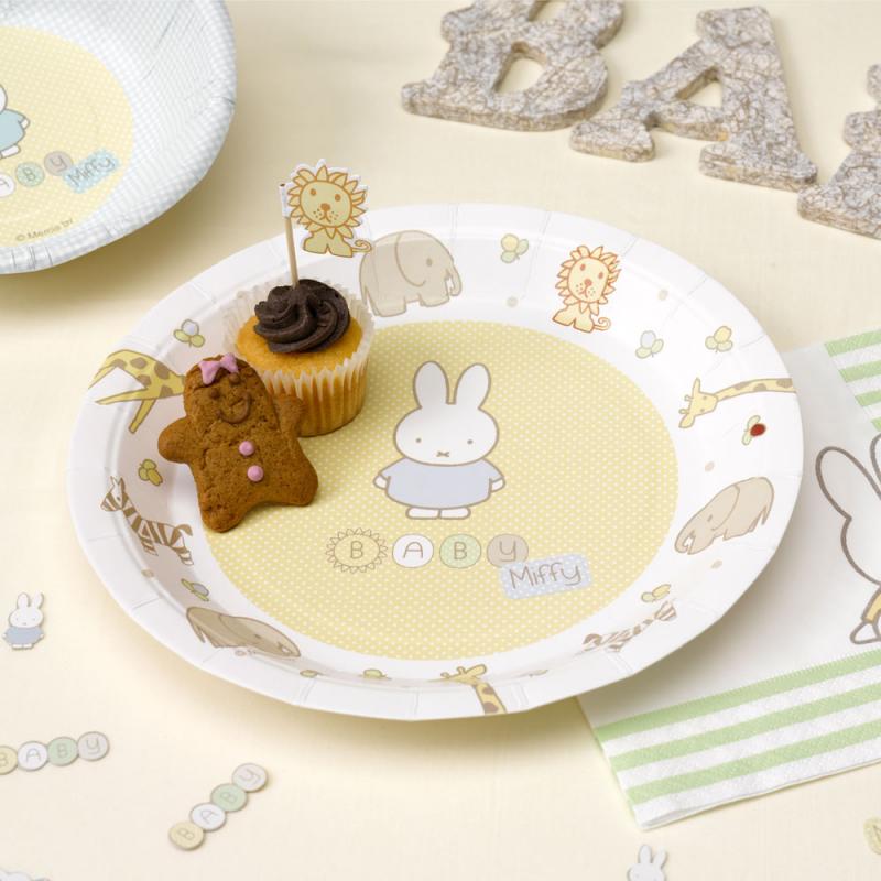 Baby Miffy - Paper Plates