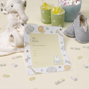 Baby Miffy - Party Invitations