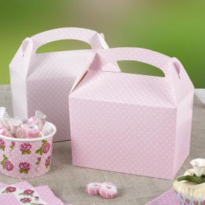 Polka Dot Lunch Box - Pink