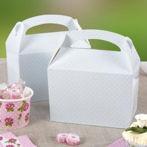 Polka Dot Lunch Box - Blue