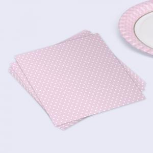 Polka Dot Napkins - Pink