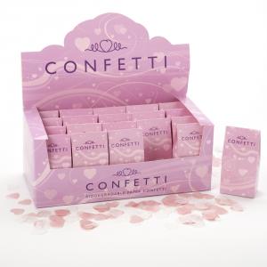Tissue Paper Confetti - Pink & White
