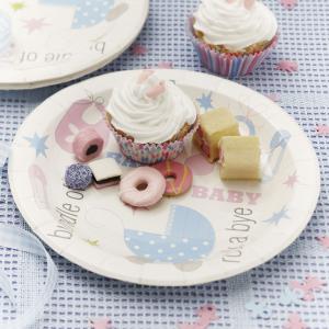 Tiny Feet Paper Plates