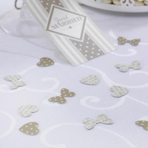 Table Confetti - Chic Boutique Ivory & Gold