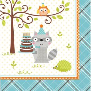Happi Woodland Boy Napkins