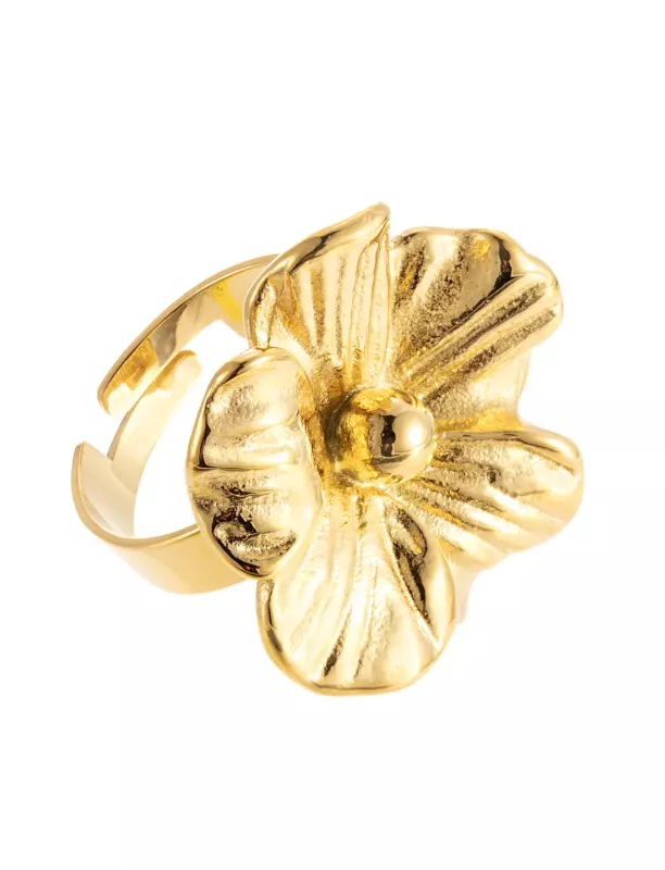 Daisy ring Gold