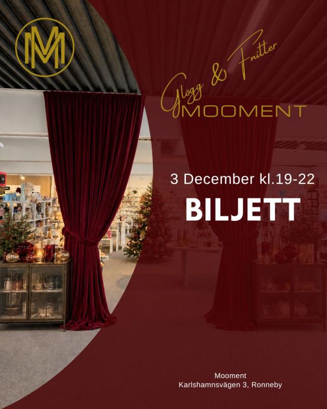 Glögg & Fnitter - Biljett
