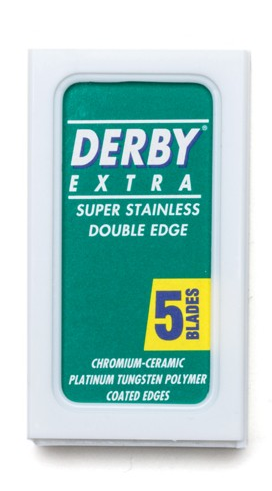 Derby - Dubbelrakblad 5-pack