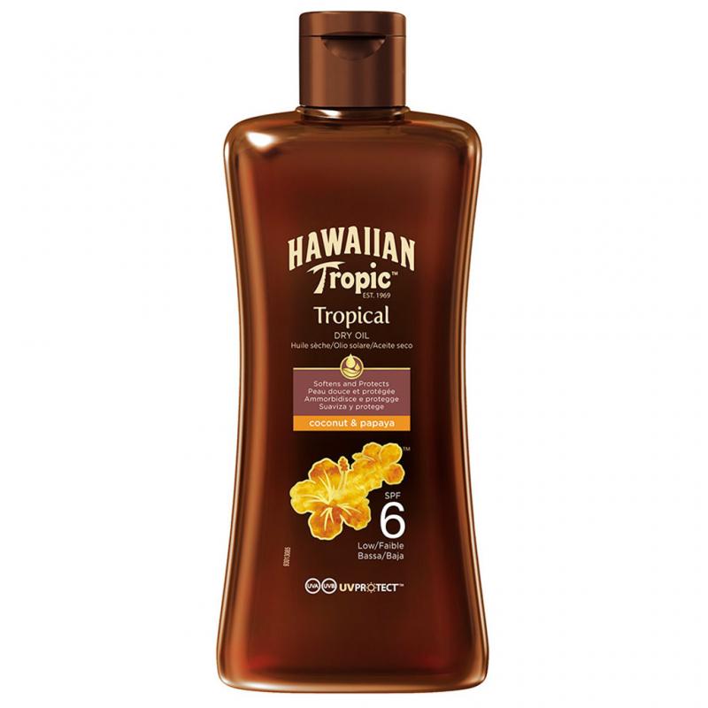 Hawaiian Tropic - Protective Dry Oil Spf 6