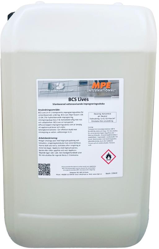 BCS Lives, Impregnering