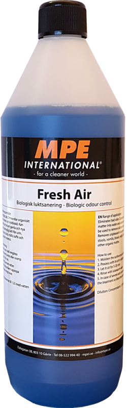 Fresh Air, Luktsanering