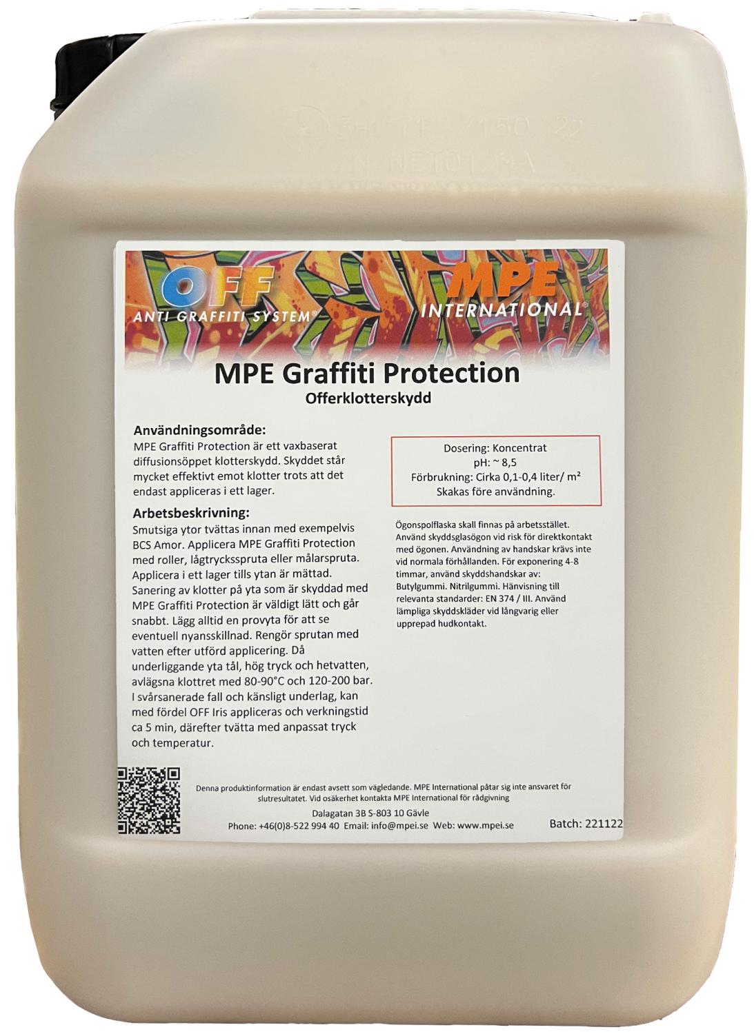 MPE Graffiti Protection