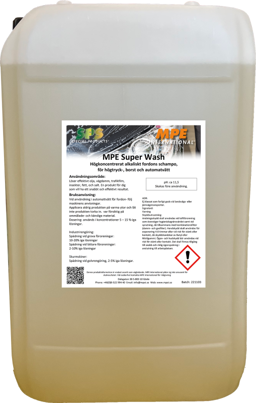 MPE Super Wash