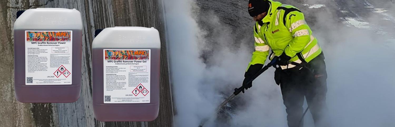 MPE Graffiti Remover Power & MPE Graffiti Remover Power Gel