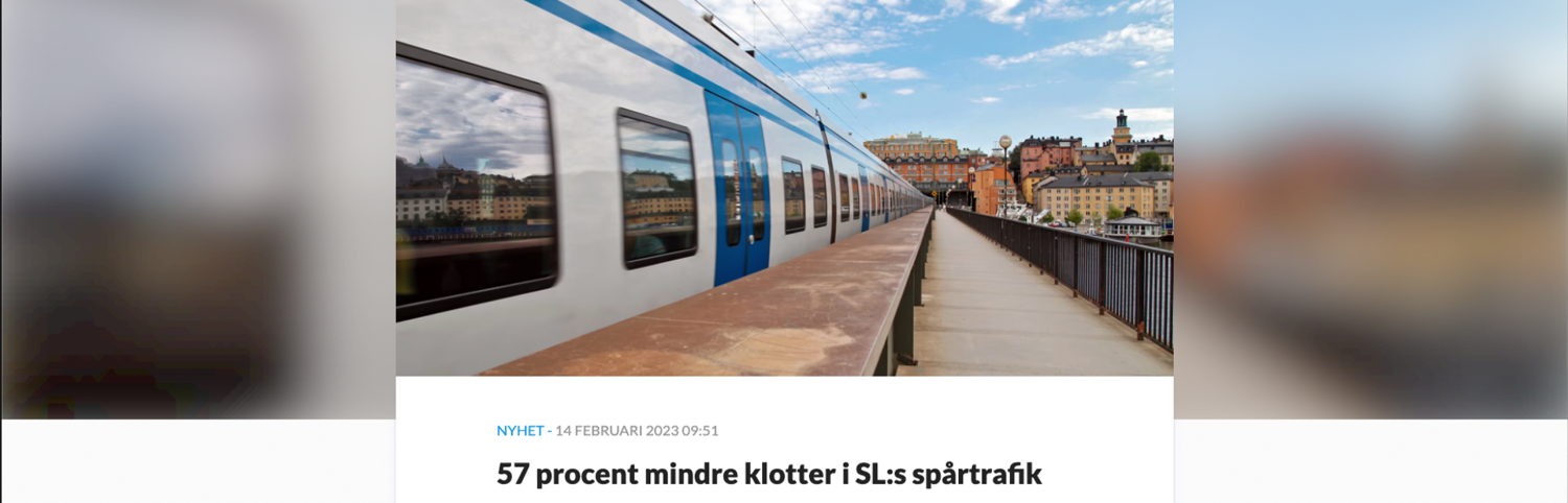 Aktivt arbete med skadeprevention ger resultat
