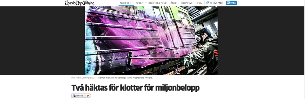 Två 33-åringar häktas misstänkta för skador för miljonbelopp