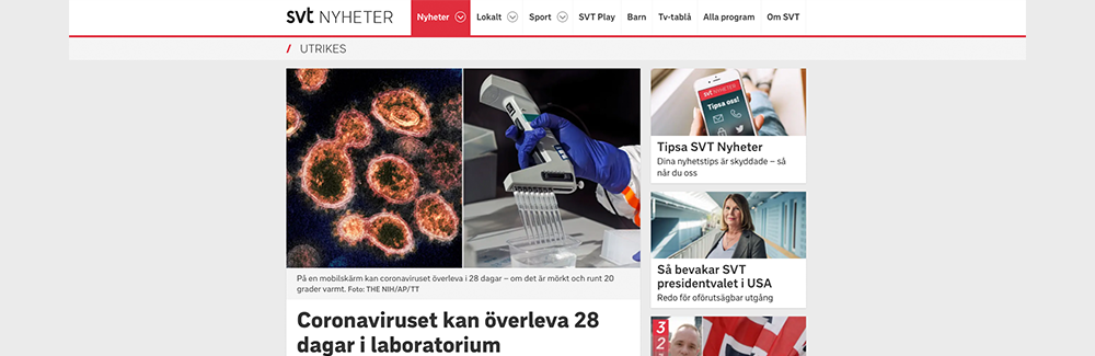 Coronaviruset kan överleva betydligt längre än man trott