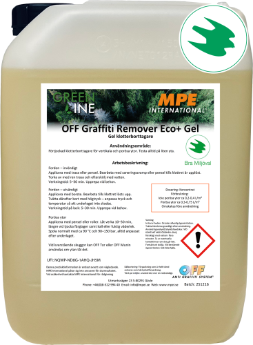 OFF Graffiti Remover Eco+ Gel