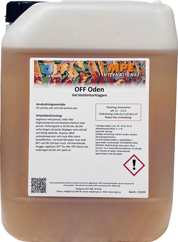 OFF Oden, Graffiti Remover