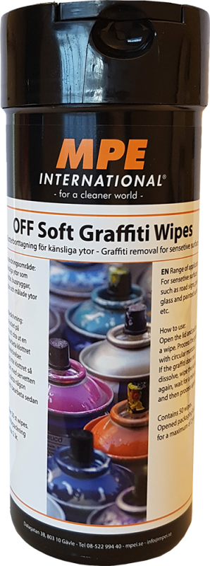 OFF Soft Graffiti Wipes