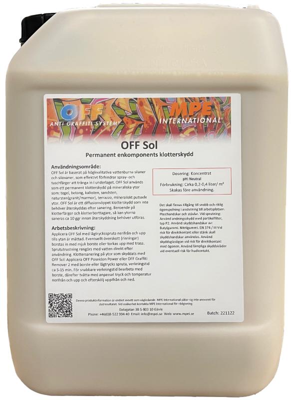 OFF Sol, Graffitischutz