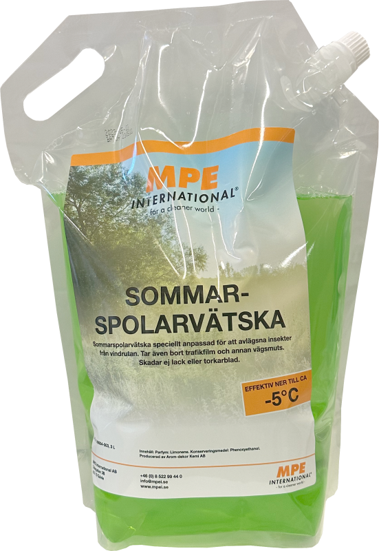 Sommarspolarvätska