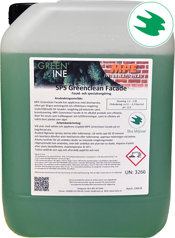 SPS Greenclean Facade
