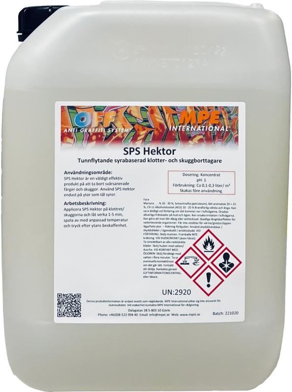 SPS Hektor, Graffitientferner