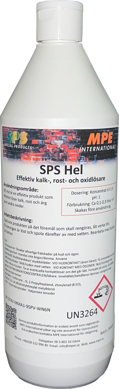 SPS Hel, Decalcifier