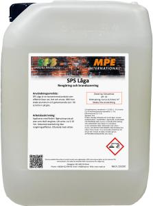 SPS Låga, Cleaning And Fire Restoration
