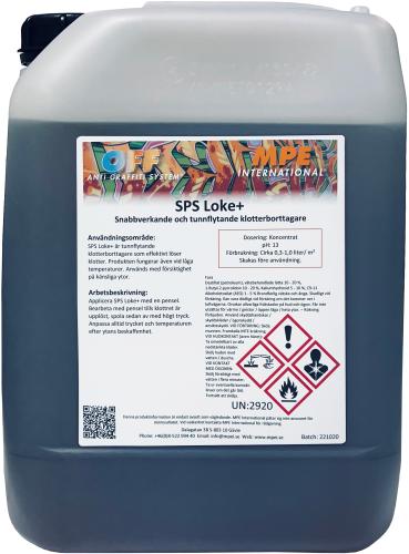 SPS Loke+, Effektiv Klottersanering