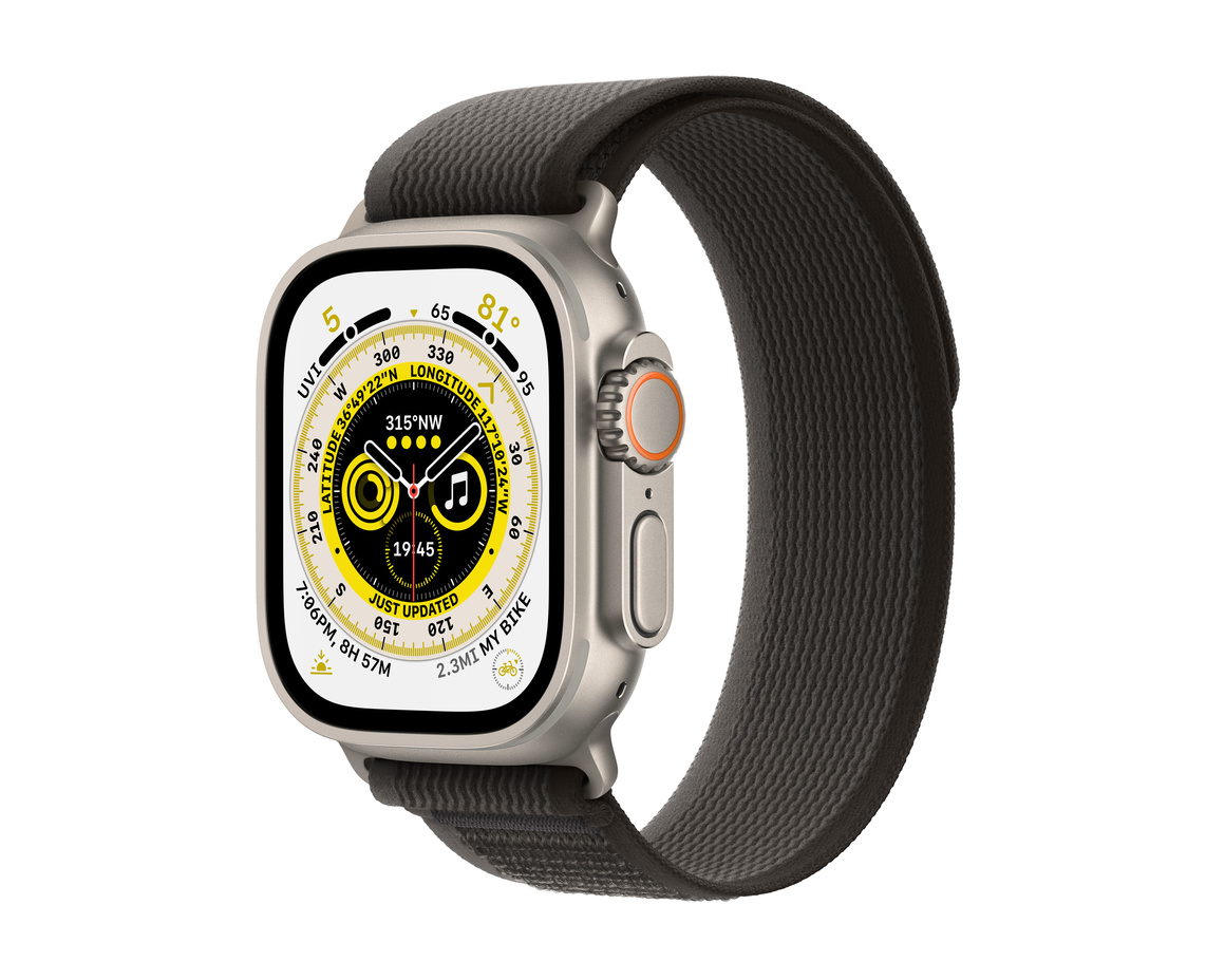 Apple Watch Ultra med Terränglopp